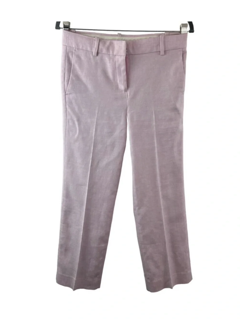 Jcrew NWT Linen peyton NAVY wide leg pants size 0